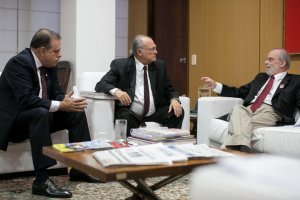 2017 - Audiência com ministro Roberto Freire e Amilcar Martins